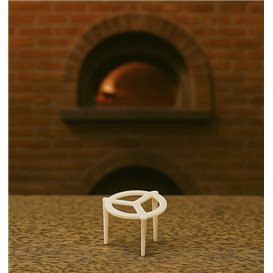 Gegolfde Pizza stuk doosje 