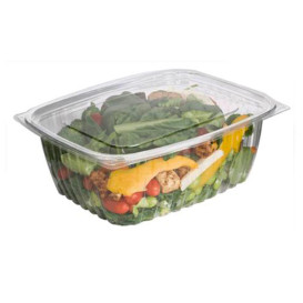 Envase Compostable PLA con Tapa 1890ml (200 Uds)