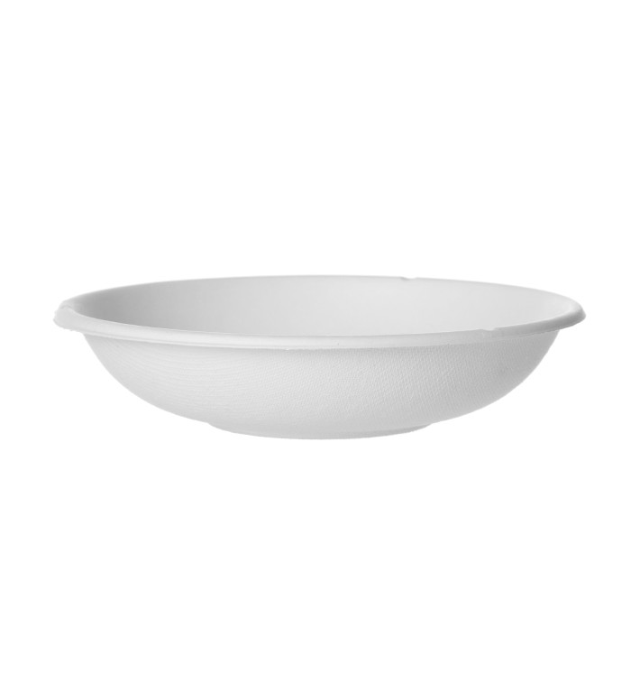 Sugarcane Bowl Bagasse White 355ml (50 Units) 