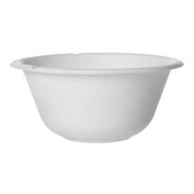 Schüssel Zuckerrohr Bagasse Weiß 235ml (1.800 Stück)