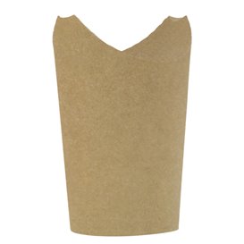 Kelímek Nepromastitelný Karton Kraftový Efekt s Chlopní 16Oz/480ml (50 Kousky)