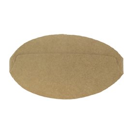 Kelímek Nepromastitelný Karton Kraftový Efekt s Chlopní 16Oz/480ml (50 Kousky)