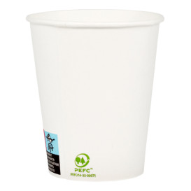 Copos de Cartão 6Oz/180 ml Branco Ø7,0cm (3.000 Uds)