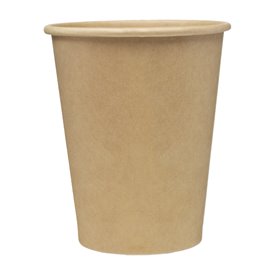 Paper Cup 7Oz/210ml Brown Ø7,2cm (100 Units) 