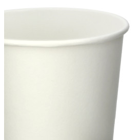 Copos de Cartão 6Oz/180 ml Branco Ø7,0cm (100 Uds)