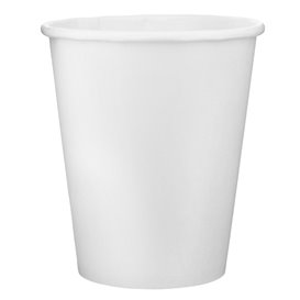 Vaso Cartón 9 Oz/280ml Blanco Ø8,1cm (50 Uds)