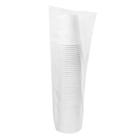 Kubki Papierowe 9 Oz/280ml Białe Ø8,1cm (50 Sztuk)