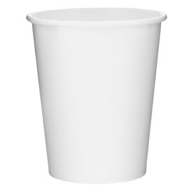 Vaso Cartón 6 Oz/180ml Blanco Ø7,0cm (50 Uds)
