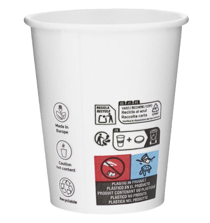 Disposable cardboard cup