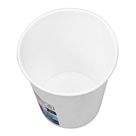 Papieren beker wit 6Oz/180ml Ø7,0cm (50 stuks) 