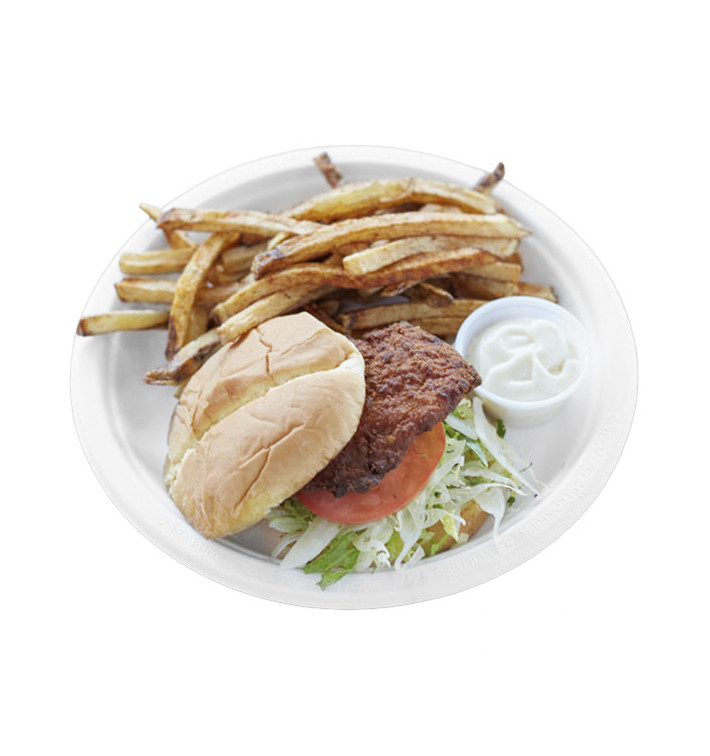 Plato de caña de azúcar