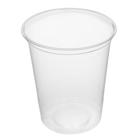 Plastickschale Kompostierbar PLA Transparent 940ml (50 Stück)