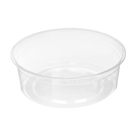 Tarrina Compostable PLA Transparente 235ml (50 Uds)