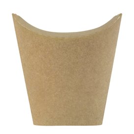 Kelímek Nepromastitelný Karton Kraftový Efekt s Chlopní 14Oz/420ml (1000 Ks)