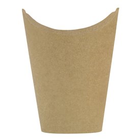 Kelímek Nepromastitelný Karton Kraftový Efekt s Chlopní 16Oz/480ml (50 Ks)