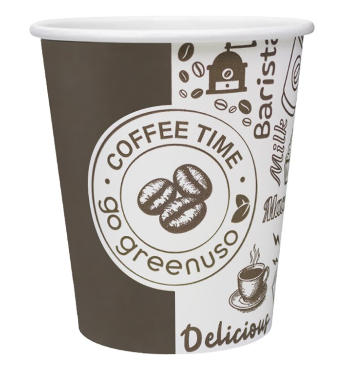 Kartonové Kelímek 7Oz/210ml Kraft-Kraft Ø7,0cm (50 Ks) 