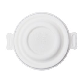 Coperchio Canna Zucchero Bianco per Ciotola 175 e 235ml (50 Pezzi)