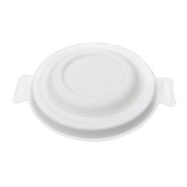 Tapa de Caña de Azúcar Blanco para Bol 175 y 235ml (50 Uds)