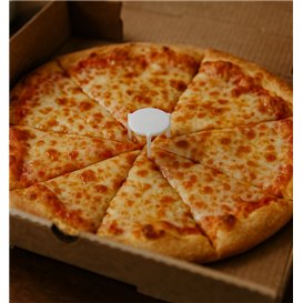 Plastic PS Dekselsteun voor Pizza 38mm (1000 stuks)