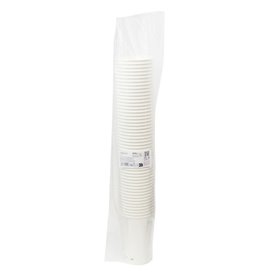 Bílý papírový kelímek "Go Green" 16Oz/540ml Ø9,0cm (50 Ks)