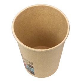 Vaso Cartón Kraft-Kraft 9Oz/280ml  (50 Uds)