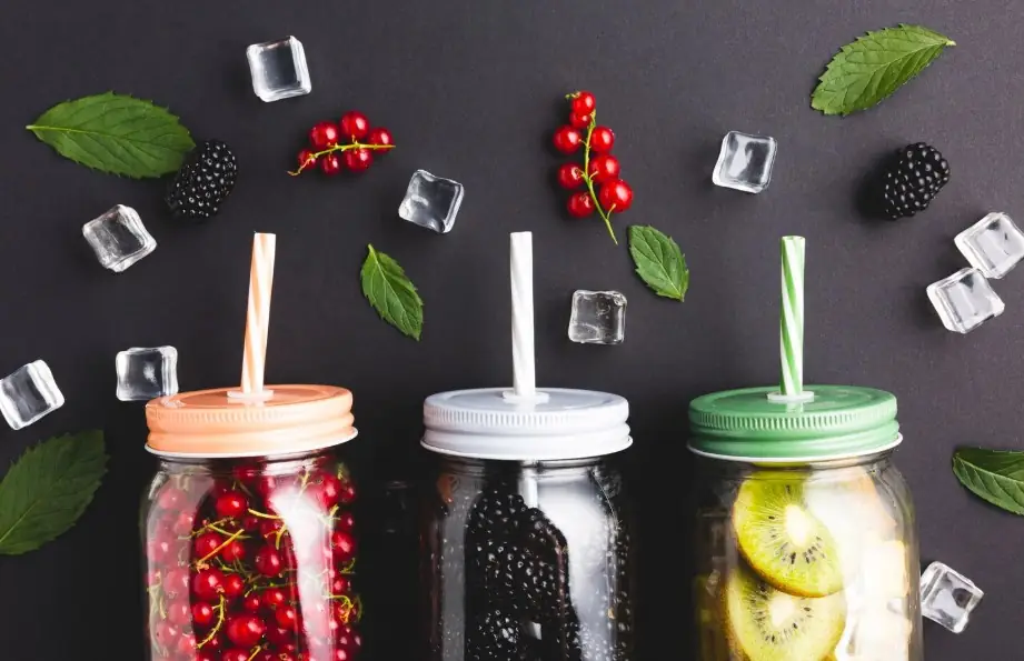 Refrescos helados sostenibles eco