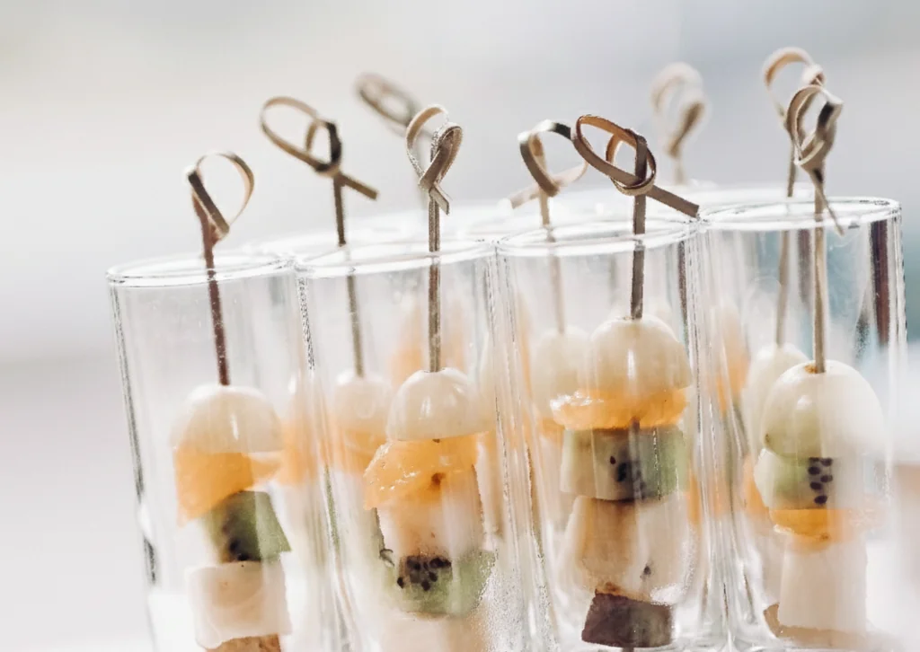 Miniaturas biodegradáveis para eventos sustentáveis