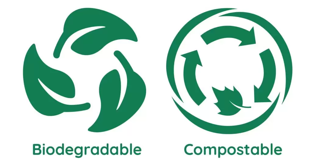 biodegradable o compostable