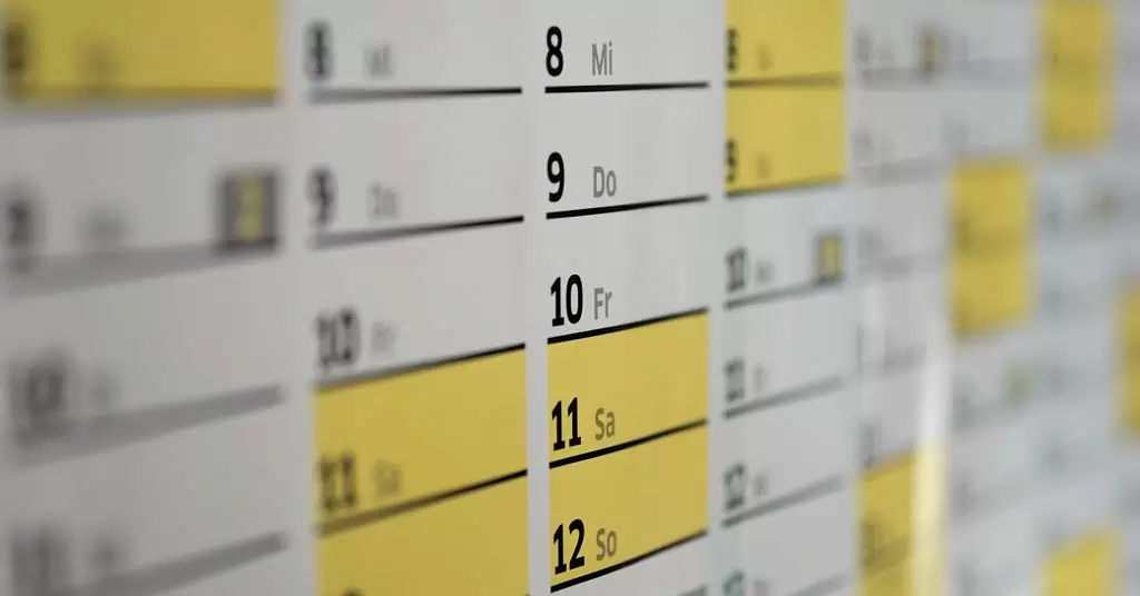 calendario temporadas restaurantes