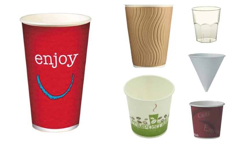 vasos biodegradables